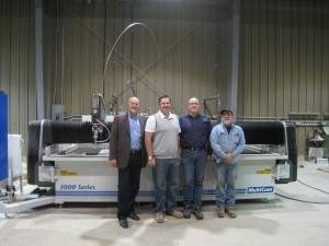 3000 Series WaterJet Installation at CMP