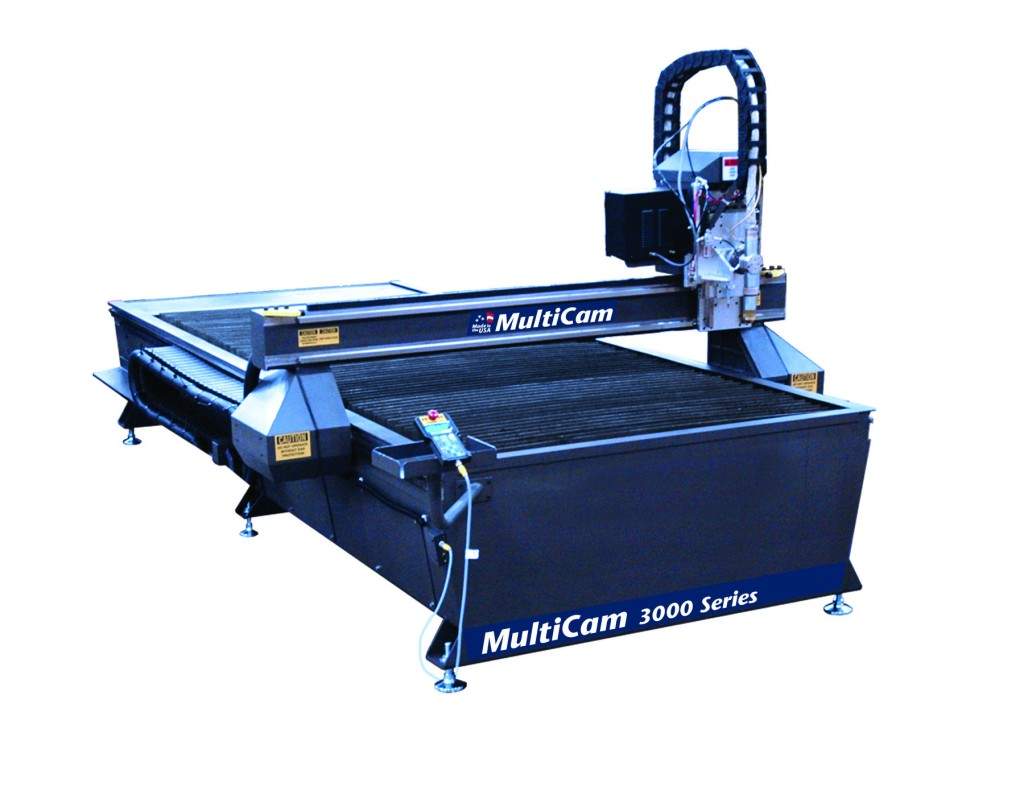 A picture of a MultiCam 300 Series CNC Cutting System