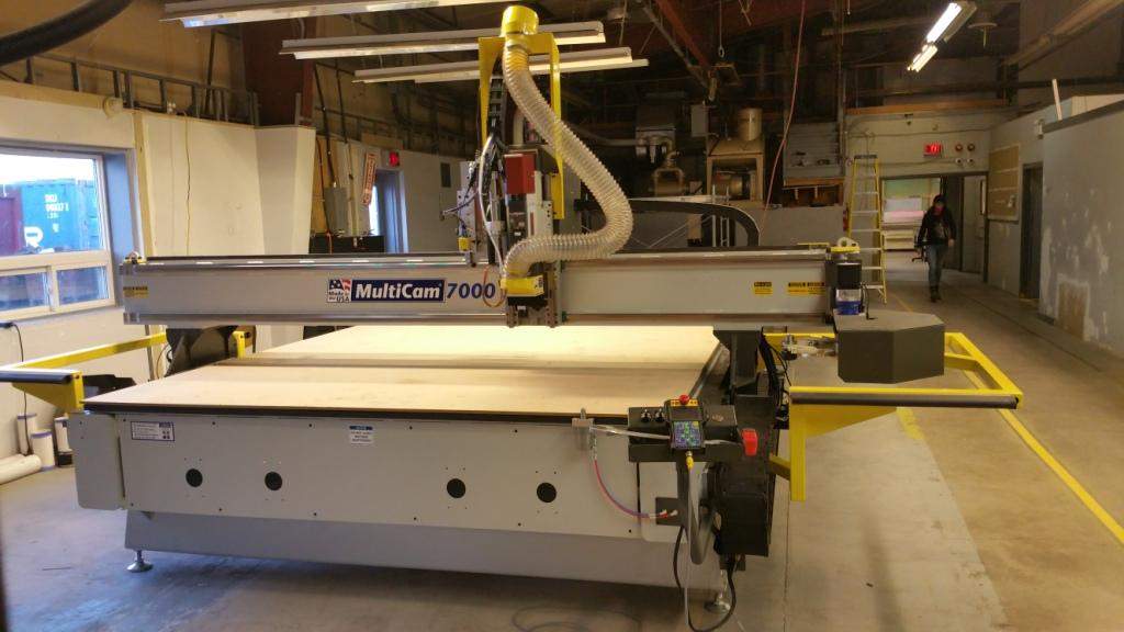 Installation of a 7000 Series CNC Router