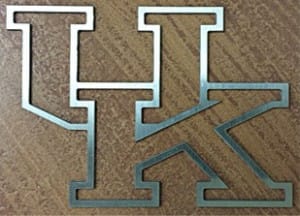 waterjet cutting for sign industry